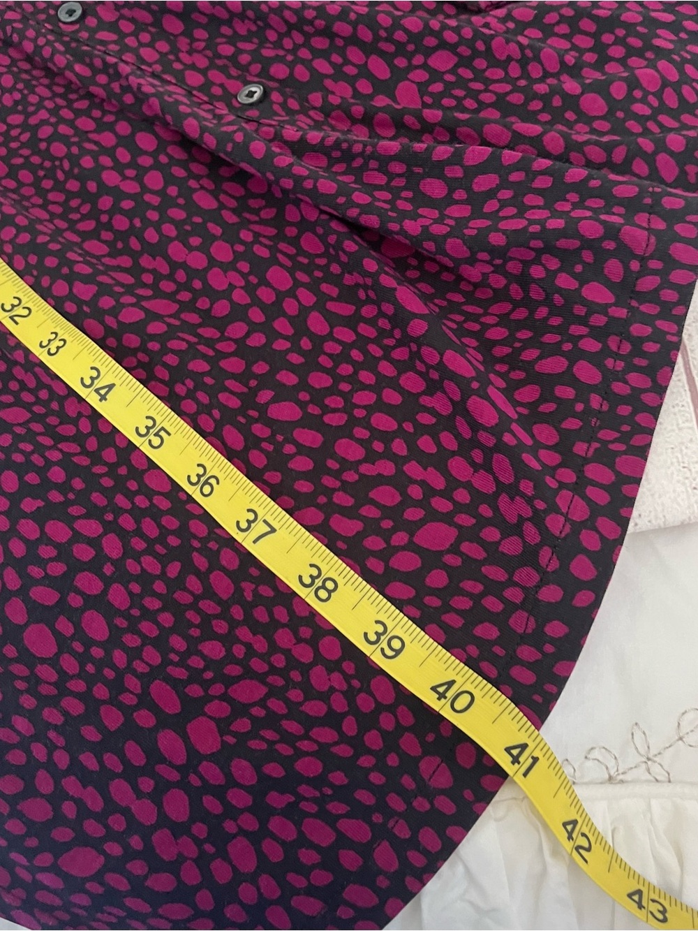 Boden berry/black Jessie jersey shirt dress, sz 16/18. - Picture 10 of 11